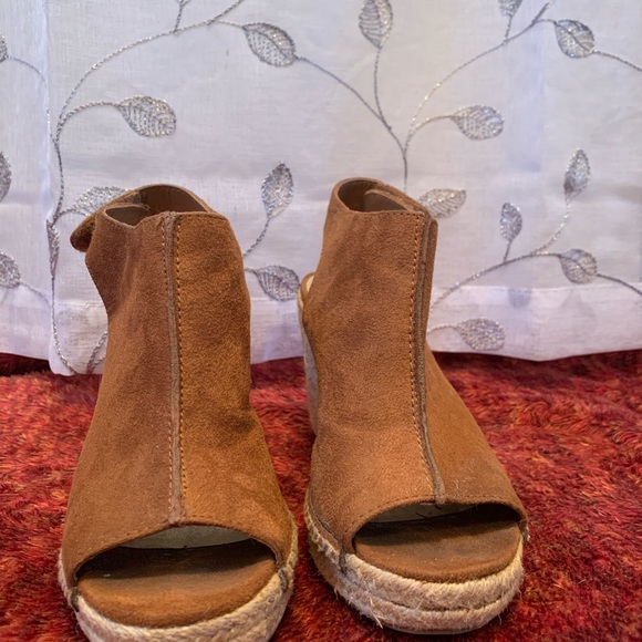Brash suede espadrilles wedges - Picture 2 of 9